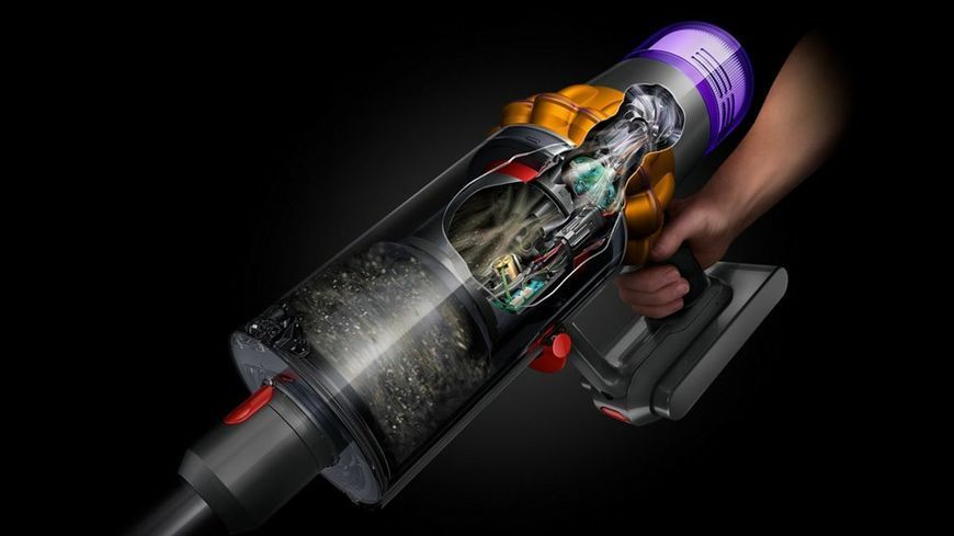 Вертикальний + ручний пилосос (2в1) Dyson V15 Detect Absolute 2023 Gold/Gold (447000-01) 528400 фото