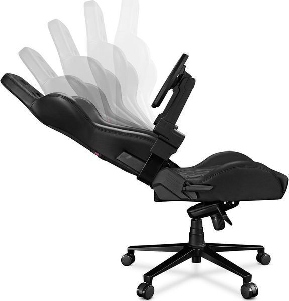 Комп'ютерне крісло для геймера Yumisu 2050X Black (Y-2050X-BB) 358395 фото