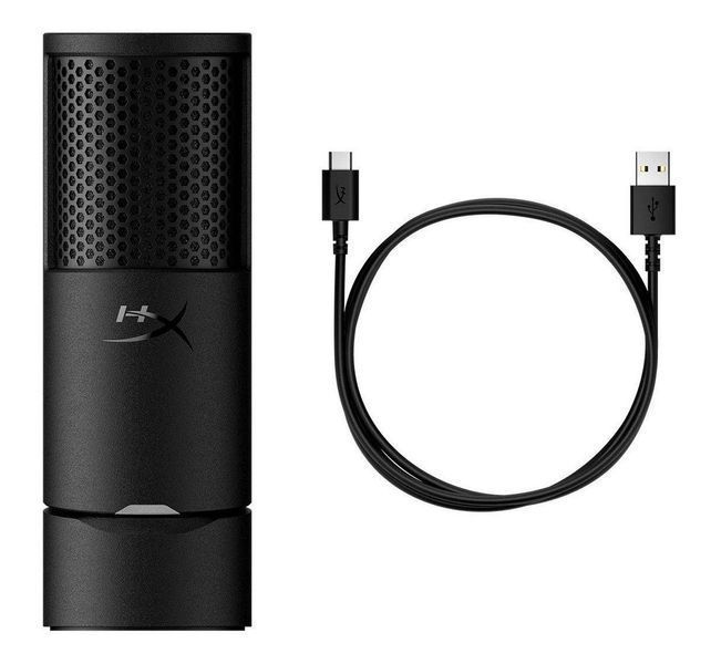 Мікрофон для ПК / для стрімінгу, подкастів HyperX SoloCast 2 Black (AR0A0AA) 617008ua фото