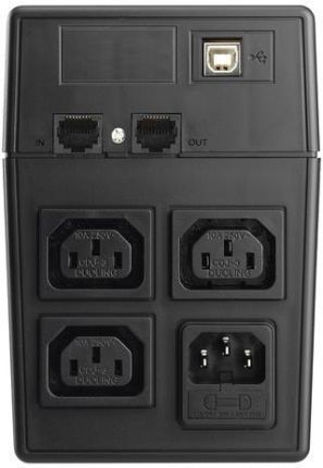 Лінійно-інтерактивне ДБЖ PowerWalker VI 600 SW IEC (10120061) 497070 фото