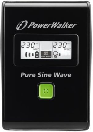 Лінійно-інтерактивне ДБЖ PowerWalker VI 600 SW IEC (10120061) 497070 фото