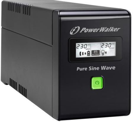 Лінійно-інтерактивне ДБЖ PowerWalker VI 600 SW IEC (10120061) 497070 фото