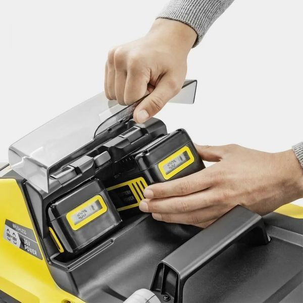Газонокосарка акумуляторна Karcher LMO 5-18 Dual Battery Set (1.445-431.0) 585574 фото