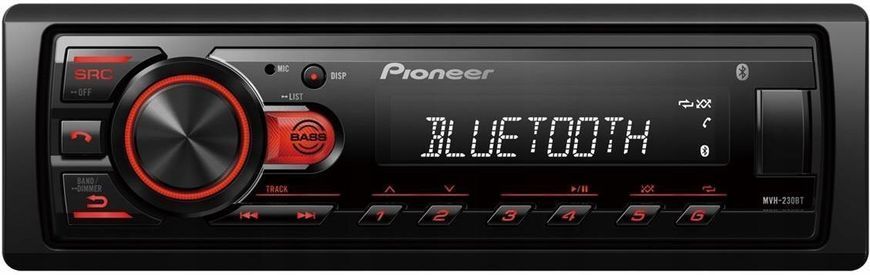 MP3-магнитола Pioneer MVH-230BT 600630 фото
