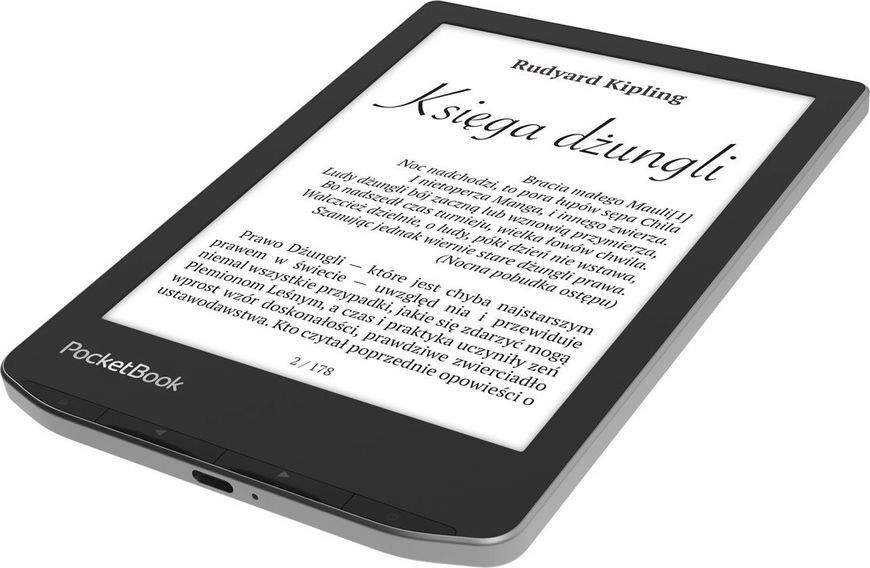 Электронная книга с подсветкой PocketBook 629 Verse Mist Grey (PB629-M-CIS, PB629-M-WW) 557235ua фото