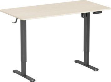 Комп'ютерний стіл OfficePro ODE1470LWB Light Wood/Black 622979ua фото