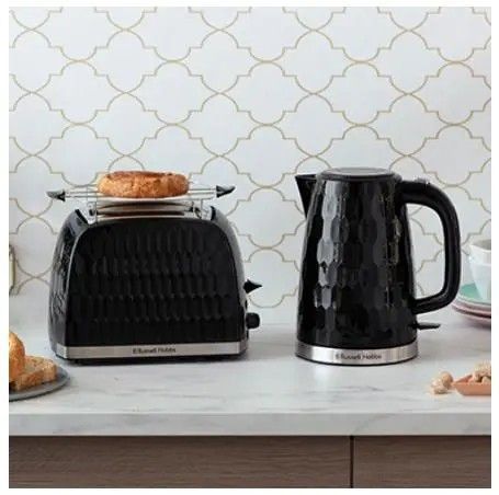 Тостер Russell Hobbs Honeycomb Black 26061-56 301069 фото