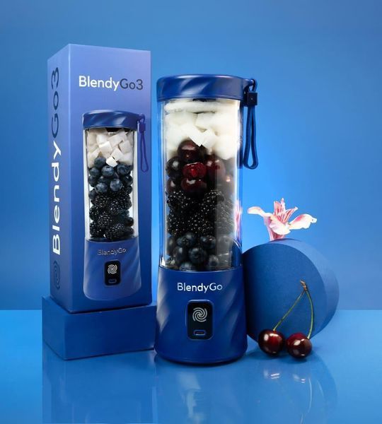 Фітнес-блендер BlendyGo 3 Blue 506723 фото