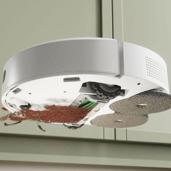 Робот-пылесос с влажной уборкой iRobot Roomba Plus 405 Combo White 573171 фото
