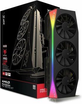 Видеокарта XFX Mercury AMD Radeon RX 9070XT OC Gaming Edition with RGB (RX-97TRGBBB9) 585526 фото