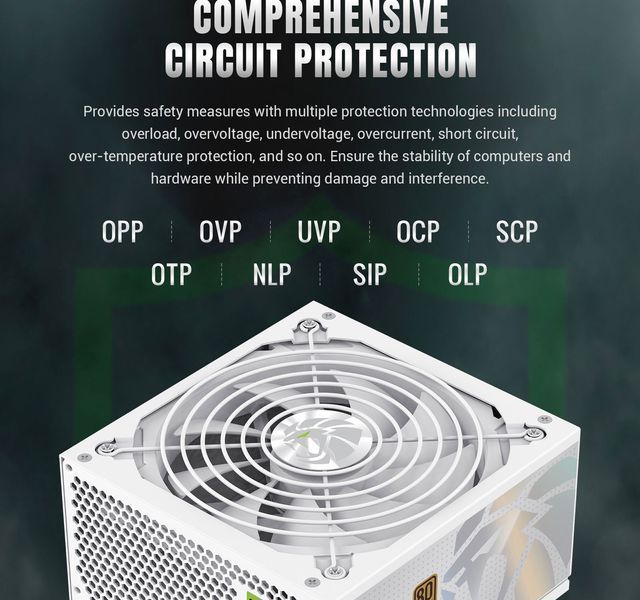 Блок живлення GameMax GP-550B WH 627742ua фото