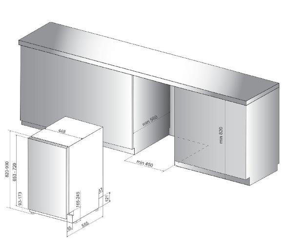фото Посудомийна машина Whirlpool WSIP 4O23 PFE