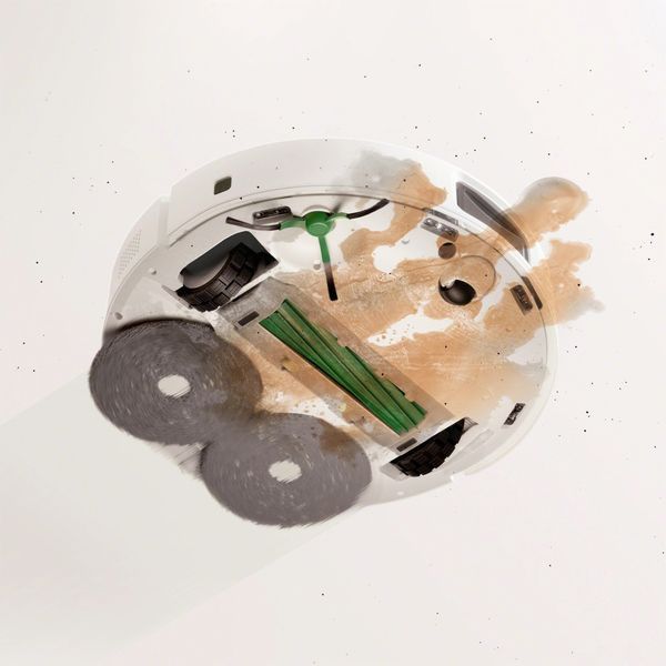 Робот-пылесос с влажной уборкой iRobot Roomba Plus 505 Combo White 573173 фото