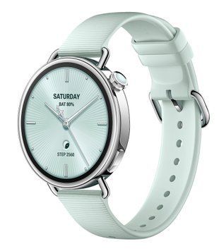 Смарт-часы Xiaomi Watch S4 41mm Fluororubber Strap Mint Green (BHR080CGL) 614240ua фото