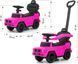 Каталка с отцовской ручкой Milly Mally Mercedes G350d Pink 643968 фото 6