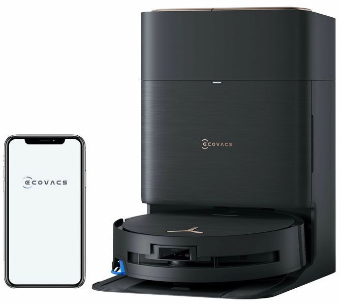 Робот-пылесос с влажной уборкой Ecovacs Deebot X9 Pro Omni Black 617612 фото