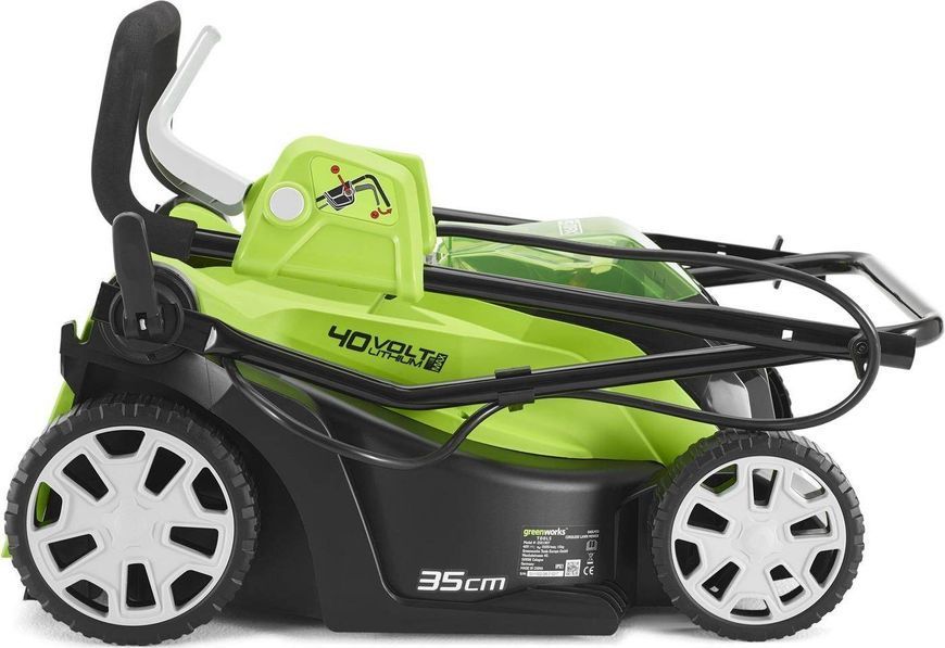 Газонокосарка акумуляторна GreenWorks G40LM35 без АКБ і ЗП 565735 фото