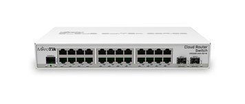 Комутатор Mikrotik CRS326-24G-2S+IN 514717 фото