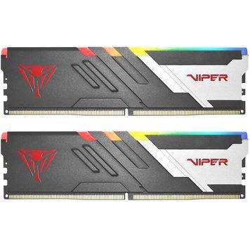 Пам'ять для настільних комп'ютерів Patriot 64 GB (2x32GB) DDR5 6000 MHz Viper Venom RGB (PVVR564G600C36K) 579675ua фото