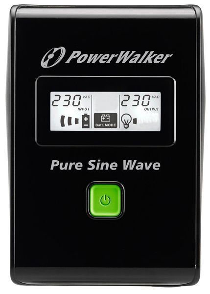 Лінійно-інтерактивне ДБЖ PowerWalker VI 600 SW/FR (10120085) 286449 фото