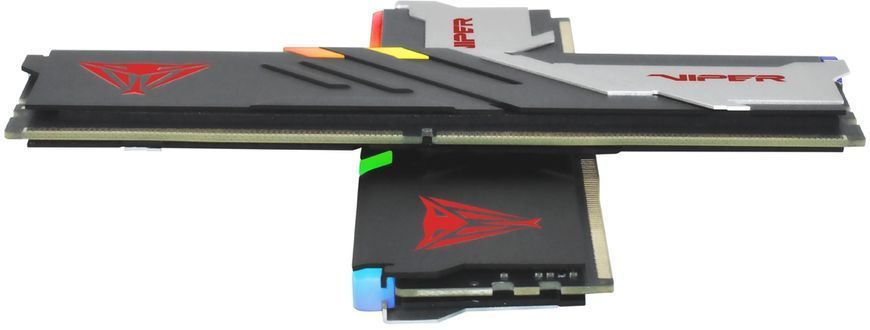 Пам'ять для настільних комп'ютерів Patriot 64 GB (2x32GB) DDR5 6000 MHz Viper Venom RGB (PVVR564G600C36K) 579675ua фото