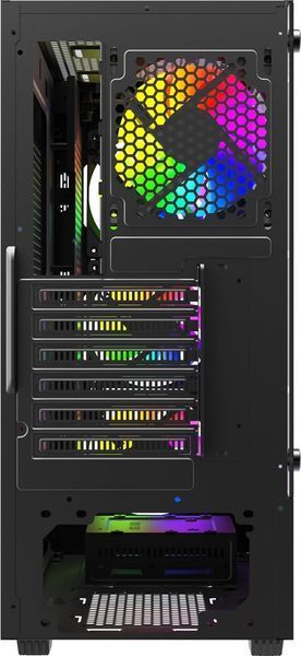 Корпус Savio Noctis Glass RGB X1 Black 651456 фото