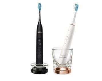 Електрична зубна щітка Philips Sonicare DiamondClean 9000 White & Black (HX9914/57) 517471ua фото