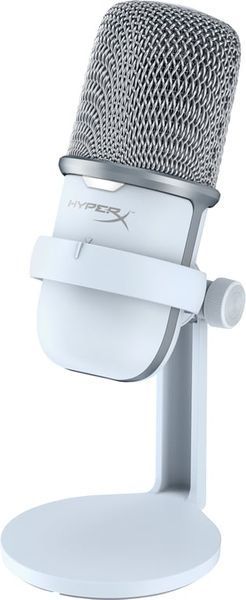 Микрофон для ПК/для стриминга, подкастов HyperX SoloCast White (MIK-HYX-007) 526721 фото