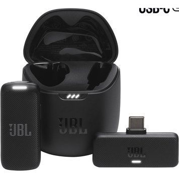Микрофонная радиосистема для смартфона JBL Quantum Stream Wireless USB-C (JBLSTRMWLUSBCBLK) 617014ua фото