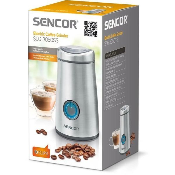 Кофемолка электрическая Sencor SCG 3050SS 585976ua фото