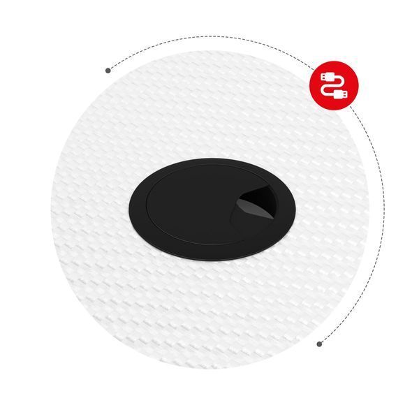 Геймерський ігровий стіл Huzaro Hero 1.4 White 514378 фото