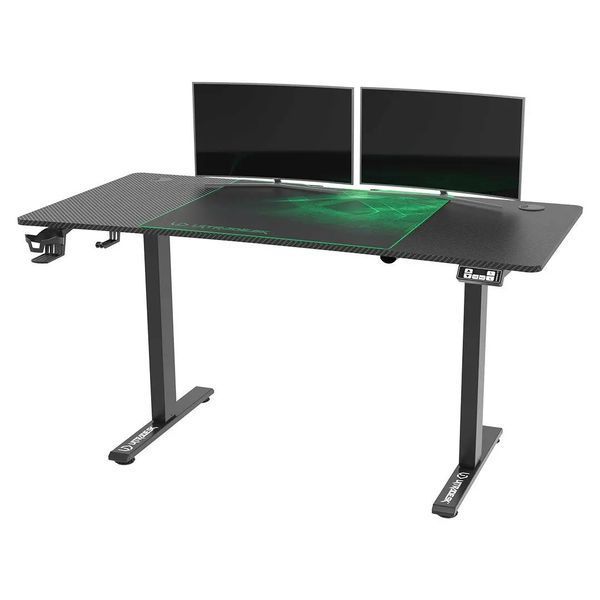 Геймерський ігровий стіл Ultradesk Level V2 Green 510500 фото