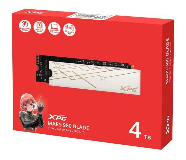 SSD накопичувач Adata XPG Mars 980 Blade 4 TB (SMAR-980B-4TCS) 614780ua фото