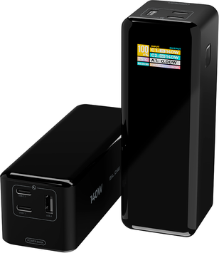 Зовнішній акумулятор (павербанк) Blow AIR99.9 27000mAh 140W Black 650257 фото