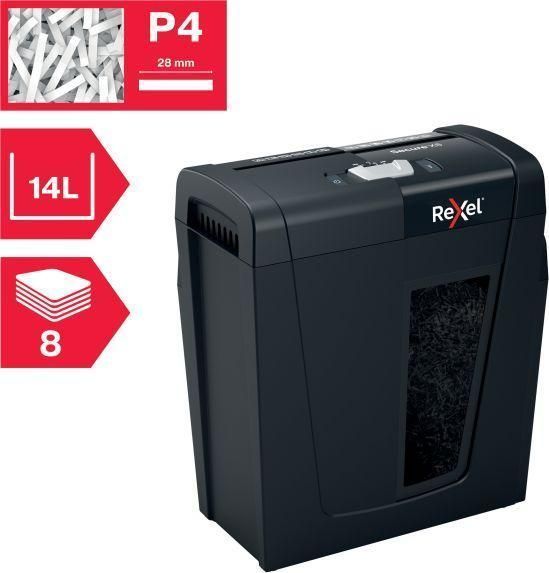 Шредер Rexel Secure X8 (2020123EU) 334942 фото