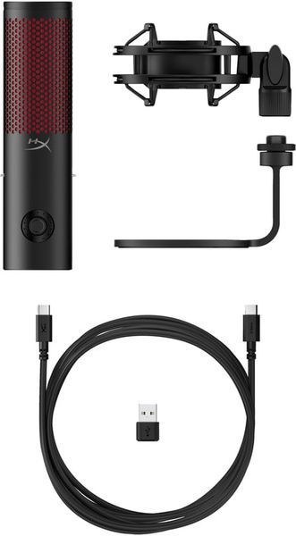 Микрофон для ПК/ для стриминга, подкастов HyperX QuadCast 2 Black (872V1AA) 526723 фото