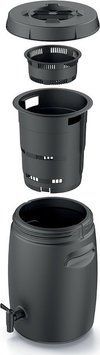Компостер Prosperplast Combioliq Black 25L (IBFT25-S411) 551388 фото