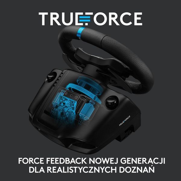 Комплект (кермо, педалі) Logitech G923 PS4/PC (941-000149) 312661ua фото