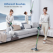 Вертикальний + ручний пилосос (2в1) Lubluelu MATE40 Avocado Green 75028 фото 7